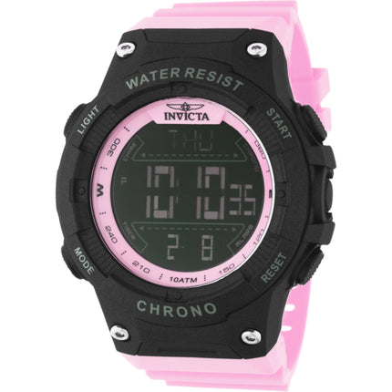 Invicta Men's Digital Watch - Invicta Racing Chrono Pink Polyurethane Strap | 48051 ,