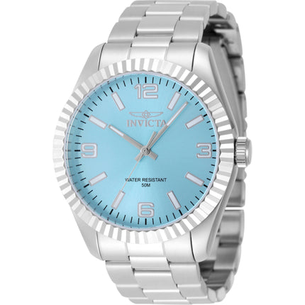 Invicta Men's Watch - Specialty Quartz Blue Dial Silver Steel Bracelet | 48904 ,