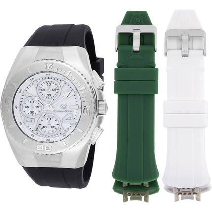 Technomarine Men's Watch - Cruise Original Chronograph White Mop Dial | TM-124028 ,