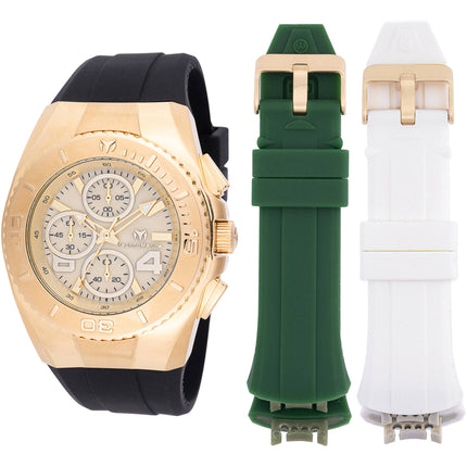 Technomarine Men's Watch - Cruise Original Chronograph Gold Tone Mop Dial | TM-124031 ,