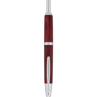Pilot Fountain Pen - Vanishing Point Birchwood Red Barrel Retractable ,