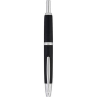 Pilot Fountain Pen - Vanishing Point Birchwood Black Barrel Retractable ,