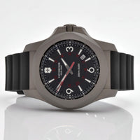 Victorinox Swiss Army Men's Quartz Watch - I.N.O.X. Black Dial Titanium | 241883 ,