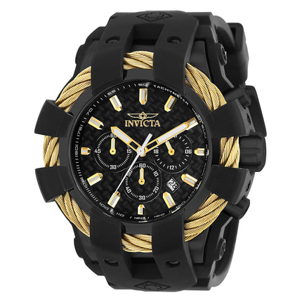 Invicta Men's Chronograph Watch - Bolt Sport Black Silicone Strap | 23866 ,