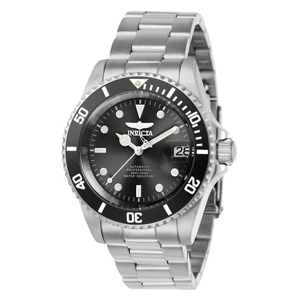 Invicta 24760 Men's Pro Diver Automatic Black Dial Stainless Steel Bracelet Dive Watch ,