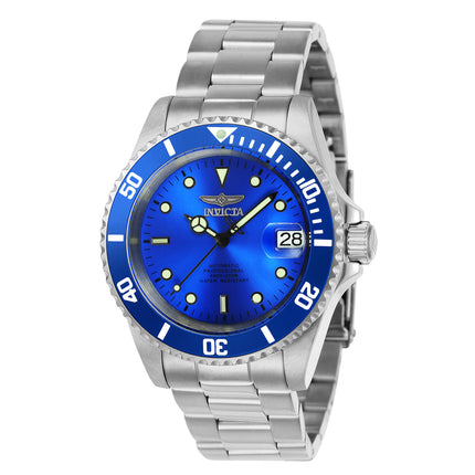 Invicta 24761 Men's Pro Diver Automatic Blue Dial Stainless Steel Bracelet Dive Watch ,
