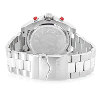 Invicta Men's Chronograph Watch - Bolt Red Dial Stainless Steel Bracelet | 25513 ,