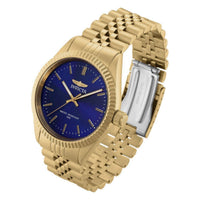 Invicta 29386 Men's Specialty Blue Dial Yellow Gold Bracelet Watch ,