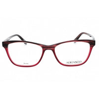 Adensco Women's Eyeglasses - Brown Havana Pink Plastic Cat Eye Frame | AD 225 0S0R 00 ,