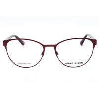Anne Klein Women's Eyeglasses - Plum Metal Full Rim Oval Shape Frame | AK5097 500 ,