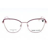Anne Klein Women's Eyeglasses - Rose Gold Metal Full Rim Cat Eye Frame | AK5112 771 ,