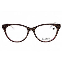 Bebe Women's Eyeglasses - Burgundy Acetate Full Rim Cat Eye Shape Frame | BB5189 610 ,