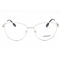 Burberry Women's Eyeglasses - Silver Metal Full Rim Cat Eye Shape Frame| 0BE1376 1005 ,