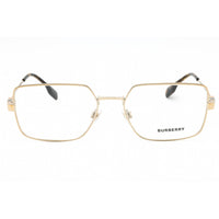Burberry Men's Eyeglasses - Light Gold Metal Full Rim Butterfly Frame | 0BE1380 1109 ,