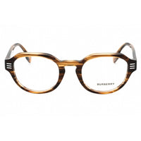 Burberry Unisex Eyeglasses - Brown Plastic Full Rim Round Shape Frame | 0BE2386 4096 ,