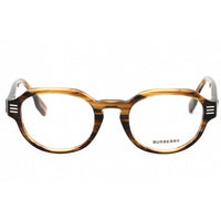 Burberry Men's Eyeglasses - Brown Horn Plastic Full Rim Round Frame | 0BE2386F 4096 ,