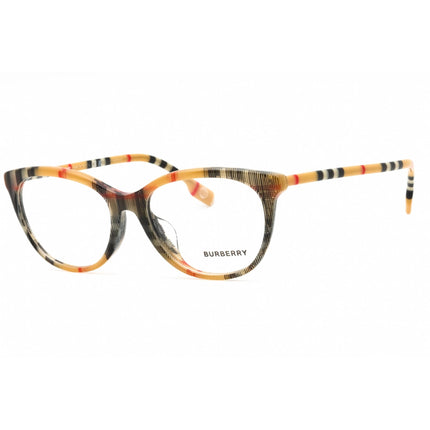 Burberry Women's Eyeglasses - Vintage Check Plastic Full Rim Cat Eye | 0BE2389F 4087 ,