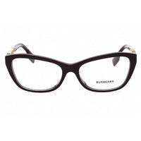 Burberry Women's Eyeglasses - Bordeaux Plastic Full Rim Cat Eye Frame | 0BE2392F 3979 ,
