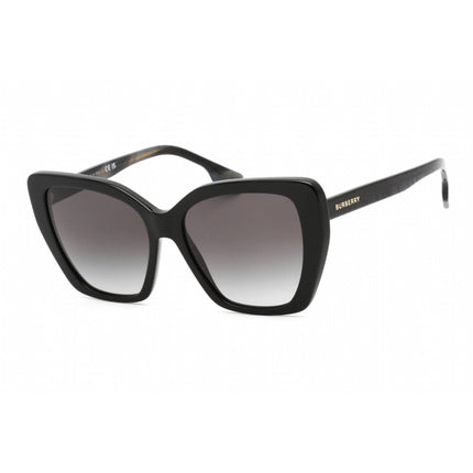 Burberry Women's Sunglasses - Black Plastic Full Rim Butterfly Frame | 0BE4366 39808G ,