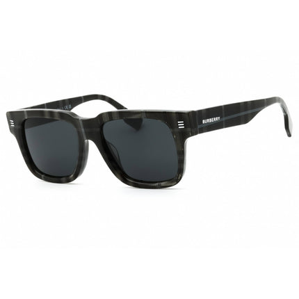 Burberry Men's Sunglasses - Charcoal Check Plastic Full Rim Square | 0BE4394F 380487 ,