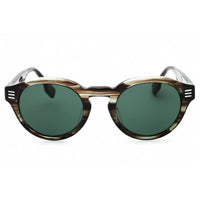 Burberry Men's Sunglasses - Green Plastic Full Rim Round Shape Frame| 0BE4404F 409871 ,