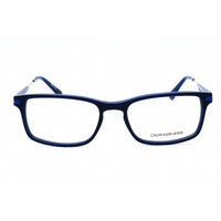 Calvin Klein Jeans Men's Eyeglasses - Navy/Cobalt Rectangular Frame | CKJ18707 407 ,