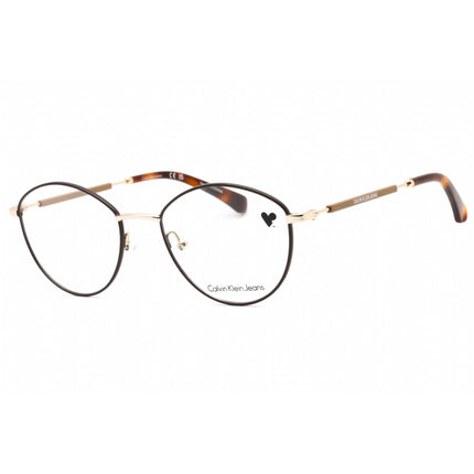 Calvin Klein Jeans Women's Eyeglasses - Brown Full Rim Cat Eye Frame | CKJ19107 210 ,