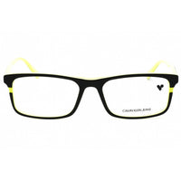 Calvin Klein Jeans Men's Eyeglasses - Olive/Lime Full Rim Rectangular | CKJ20640 311 ,