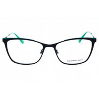 Calvin Klein Jeans Women's Eyeglasses - Navy/Pool Metal Cat Eye Frame | CKJ21207 410 ,