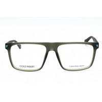 Calvin Klein Jeans Men's Eyeglasses - Grey Full Rim Browline Frame | CKJ21611 050 ,