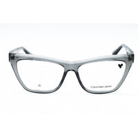 Calvin Klein Jeans Women's Eyeglasses - Grey Full Rim Cat Eye Frame | CKJ23614 050 ,