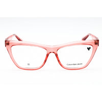 Calvin Klein Jeans Women's Eyeglasses - Rose Full Rim Cat Eye Frame | CKJ23614 671 ,