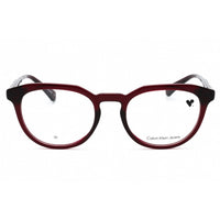 Calvin Klein Jeans Unisex Eyeglasses - Burgundy Full Rim Oval Frame | CKJ23616 603 ,
