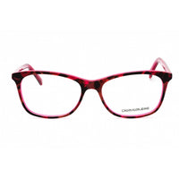 Calvin Klein Jeans Women's Eyeglasses - Pink Tortoise Rectangular Frame | CKJ303 624 ,