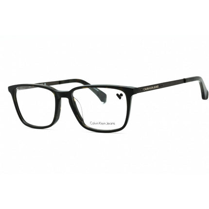 Calvin Klein Jeans Men's Eyeglasses - Olive Tortoise Rectangular Frame | CKJ526 313 ,
