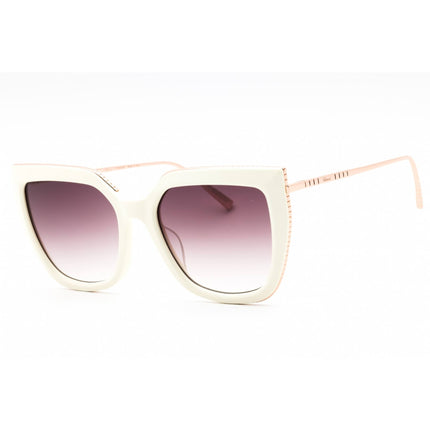 Chopard Women's Sunglasses - Glossy Powder Pink Metal Full Rim Cat Eye | SCH319M 09FF ,