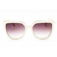 Chopard Women's Sunglasses - Glossy Powder Pink Metal Full Rim Cat Eye | SCH319M 09FF ,