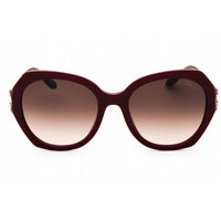 Chopard Women's Sunglasses - Burgundy Plastic Full Rim Oversized Frame | SCH354S 0G96 ,