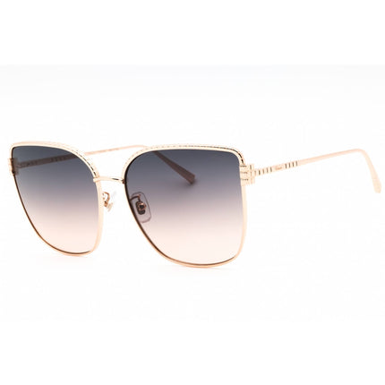Chopard Women's Sunglasses - Shiny Copper Gold Metal Butterfly Frame | SCHG67M 08FC ,