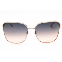 Chopard Women's Sunglasses - Shiny Copper Gold Metal Butterfly Frame | SCHG67M 08FC ,