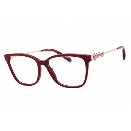Chopard Women's Eyeglasses - Glossy Burgundy Plastic Full Rim Cat Eye | VCH361S 08LA ,