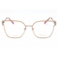 Chopard Women's Eyeglasses - Shiny Copper Gold Metal Full Rim Cat Eye | VCHL58M 08FC ,