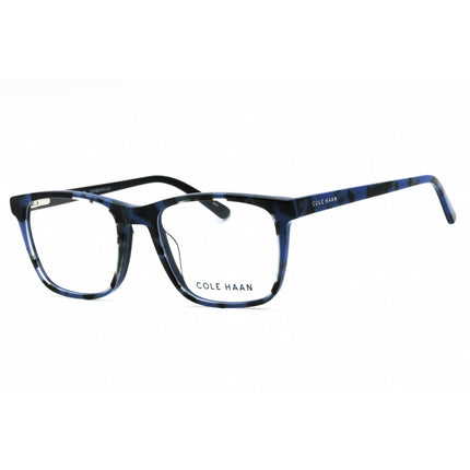Cole Haan Men's Eyeglasses - Blue Tortoise Acetate Full Rim Rectangular | CH4053 415 ,
