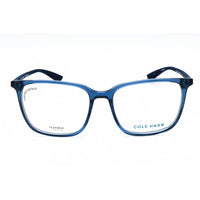 Cole Haan Unisex Eyeglasses - Blue Crystal Acetate Full Rim Rectangular | CH4502 400 ,