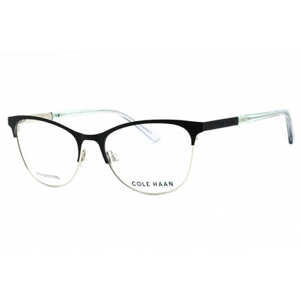Cole Haan Women's Eyeglasses - Black Metal Full Rim Cat Eye Shape Frame | CH5051 001 ,