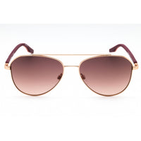 Converse Unisex Sunglasses - Satin Rose Gold Metal Full Rim Aviator Frame | CV307S 781 ,