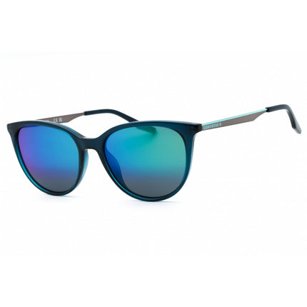 Converse Women's Sunglasses - Crystal Midnight Turquoise Cat Eye | CV801S ELEVATE 440 ,