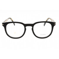 David Beckham Men's Eyeglasses - Black Plastic Full Rim Oval Frame | DB 1072 0807 00 ,