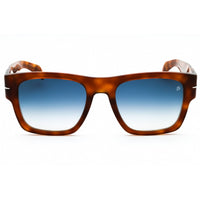 David Beckham Men's Sunglasses - Havana Honey Square Frame | DB 7000/S BOLD 0C9B 08 ,