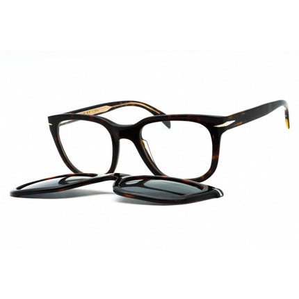 David Beckham Men's Sunglasses - Havana Plastic Full Rim Square | DB 7043/CS 0086 M9 ,